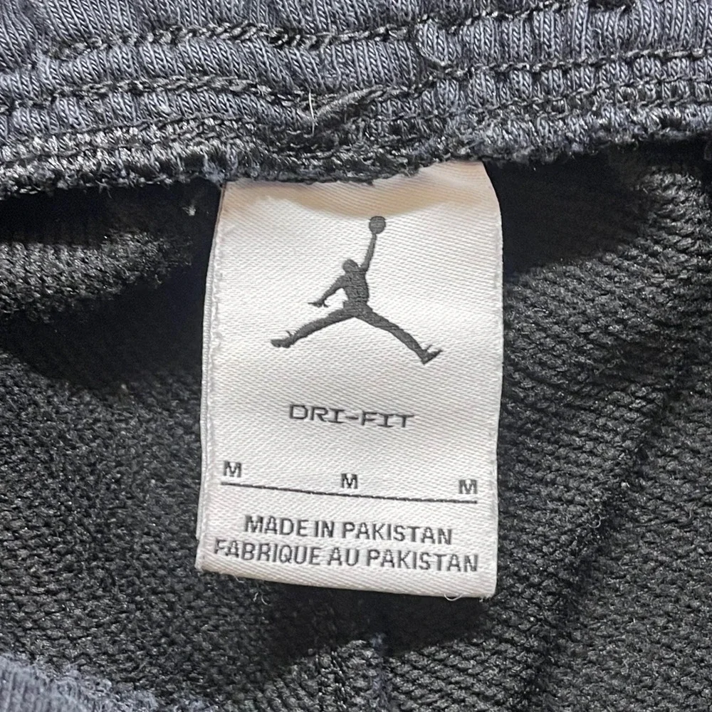 Nike Jordan Sport Crossover Mens Fleece Sweatpants Black Joggers FV8608 Medium